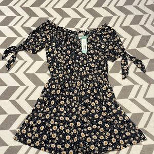 NWT - Kaileigh Off the shoulder romper